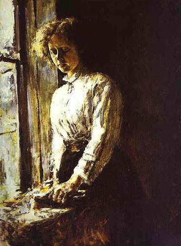 by-the-window-portrait-of-olga-trubnikova-1886